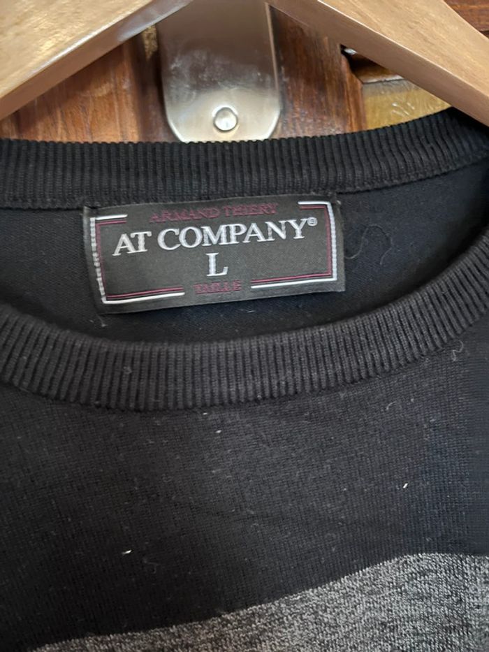 Pull fin AT Company taille L - photo numéro 3