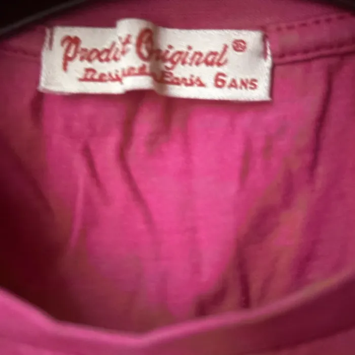 T-shirt à manche courtes 6 ans - photo numéro 2