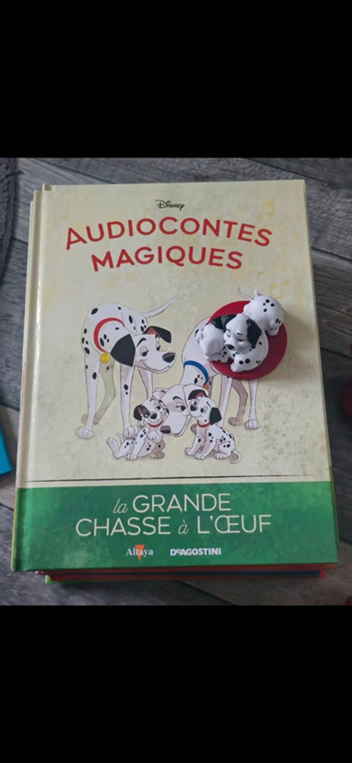 Livre et figurine des audiocontes Magiques altaya audio conte audio compte disney 112