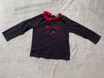 Tee shirt manches longues, fille, 3 ans