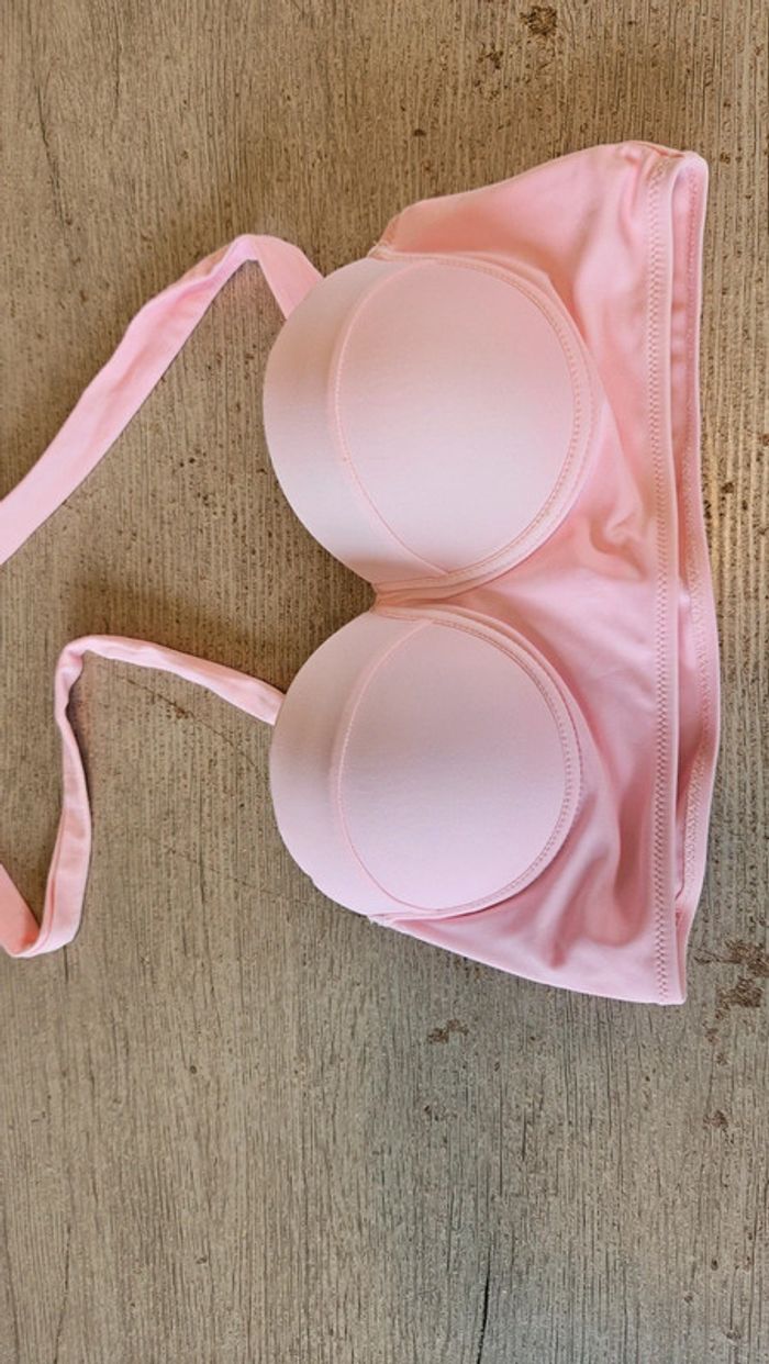 Joli maillot 2 pièces rose, excellent état, S - photo numéro 4