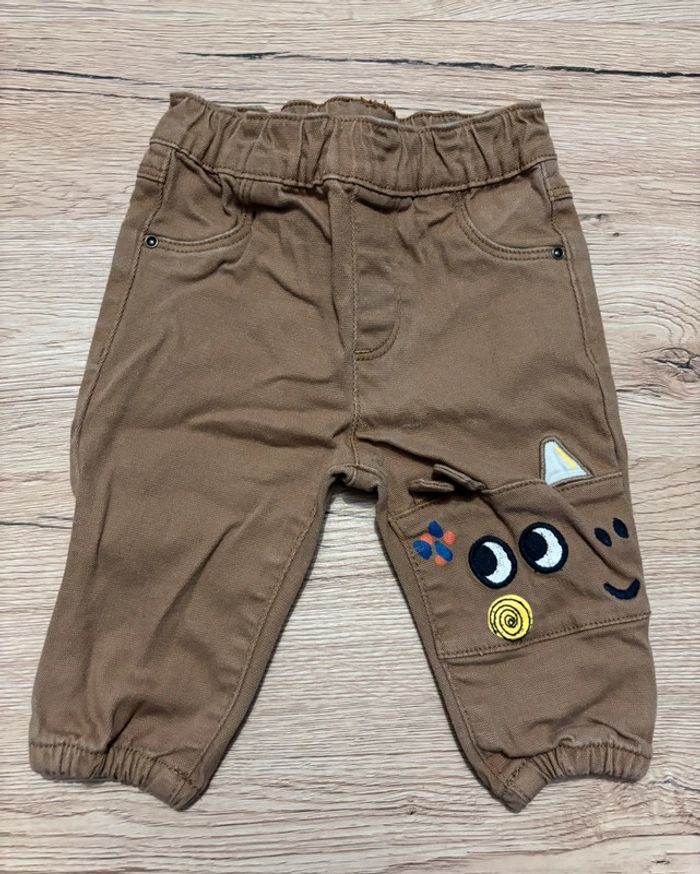 Ensemble T-shirt manches courtes et pantalon 3 mois - photo numéro 5