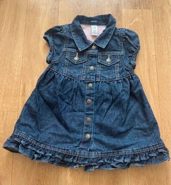 Robe en jean Gap 6/12M