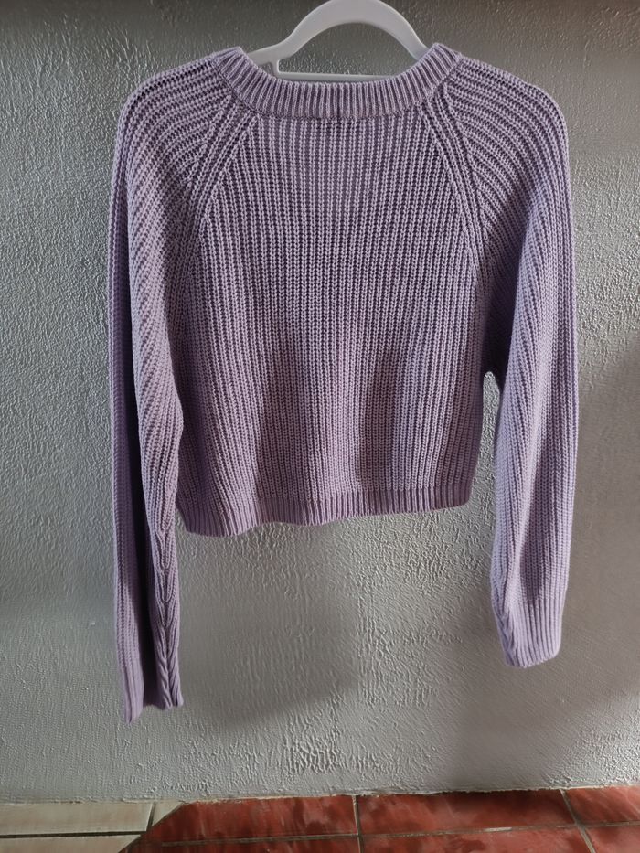 Pull Jennyfer taille S mauve - photo numéro 2