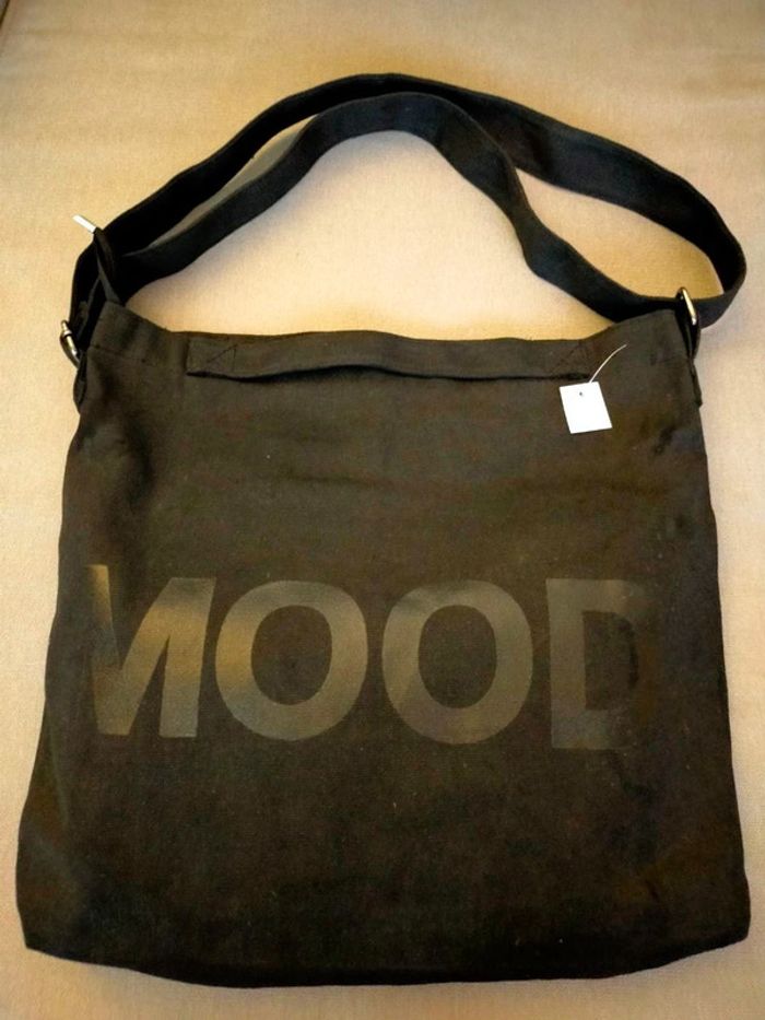 Sac en toile noir – MOOD – Neuf