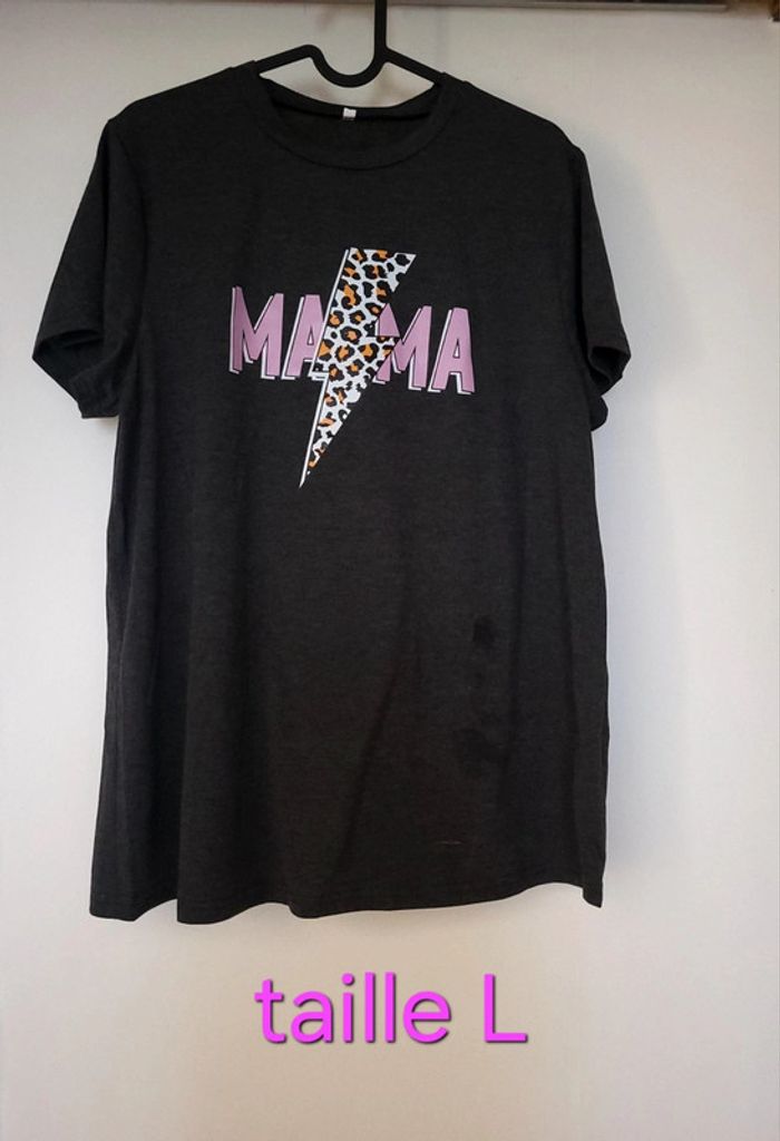 T-shirt mama rock