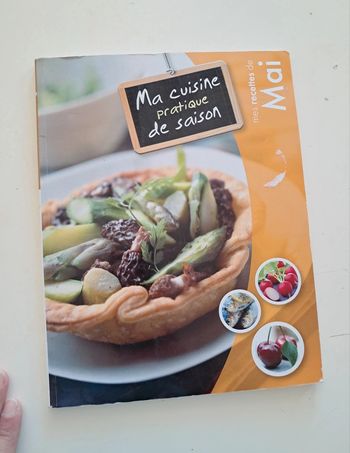 Livre recette de cuisine - Recette de saison mois de Mai