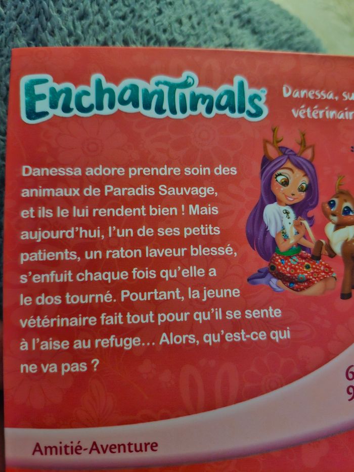 Livre enchantimals Danessa super vétérinaire - photo numéro 7