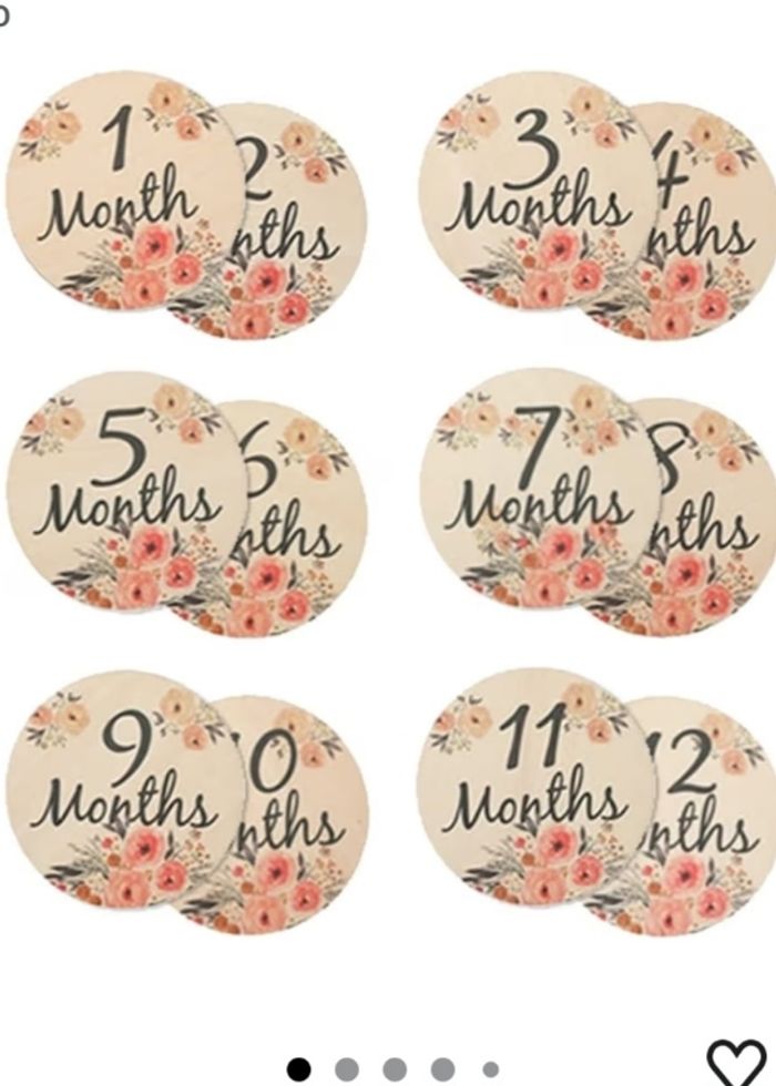 Cartes étapes mensuelles pour photos bb - photo numéro 5