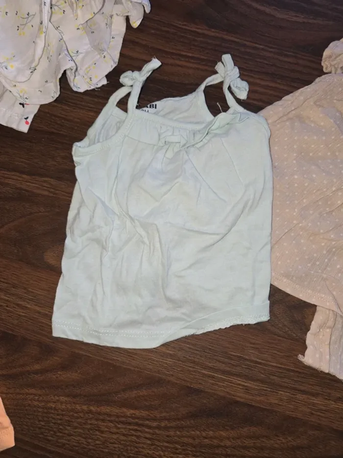 Lot de 6 tee-shirt/débardeurs 3 mois - photo numéro 6