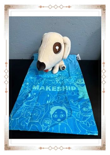 Peluche makeship borzoi