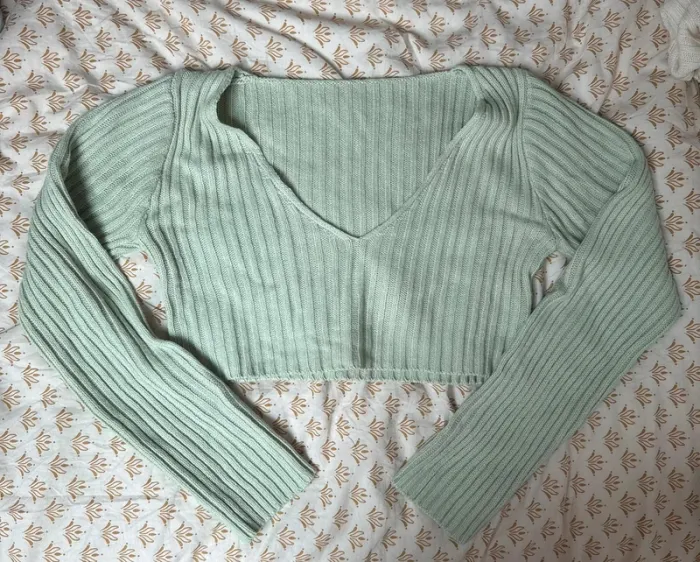 Lot 3 crop tops effet tricot XS - Neuf - Shein tendance - photo numéro 12