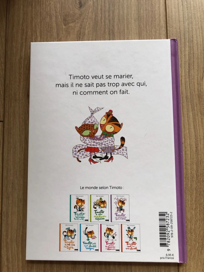 Livre Timoto se marie pour de vrai - photo numéro 3