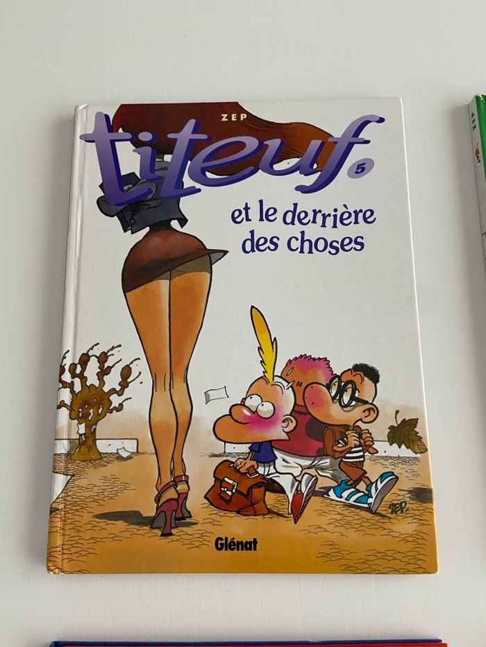 Lot de 4 BD Titeuf - Tomes 5, 6, 9 et 10 - photo numéro 4