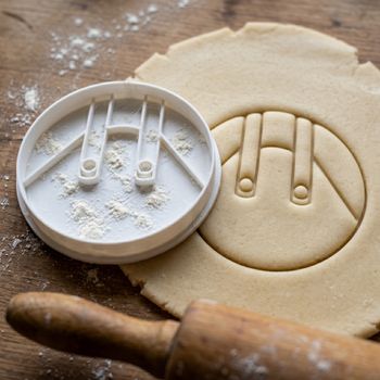 Emporte-pièce Salopette et Bretelles - Découpoir Biscuit Fête des Pères