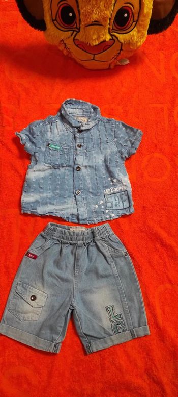 Short et chemise Lee Cooper 18 mois
