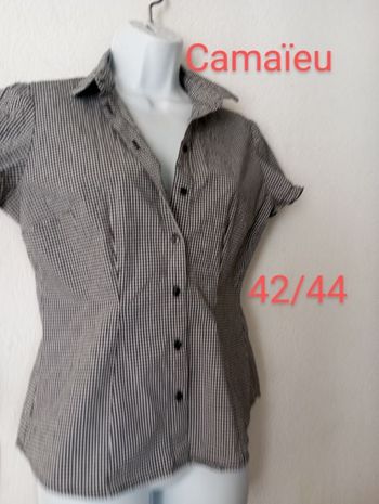 Chemise carreaux femme 42/44
