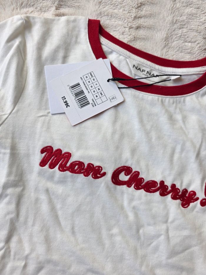 T-shirt nafnaf femme - photo numéro 2