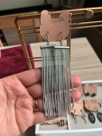 Boucles d’oreilles pendantes