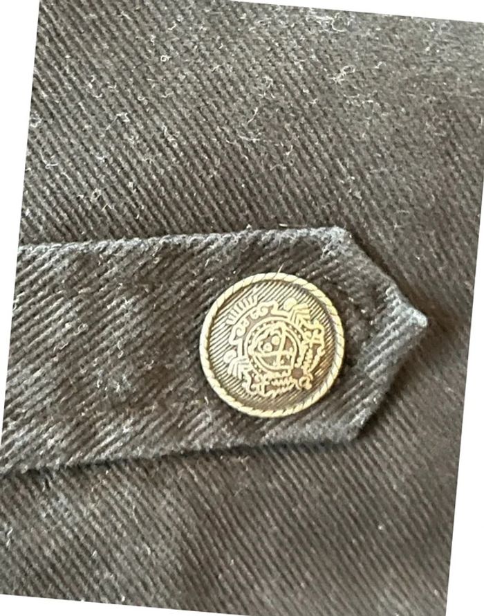 SOLDÉ - Veste noire en Jean’s , fille 14 ans - tape à l’œil - 100 % coton - photo numéro 6