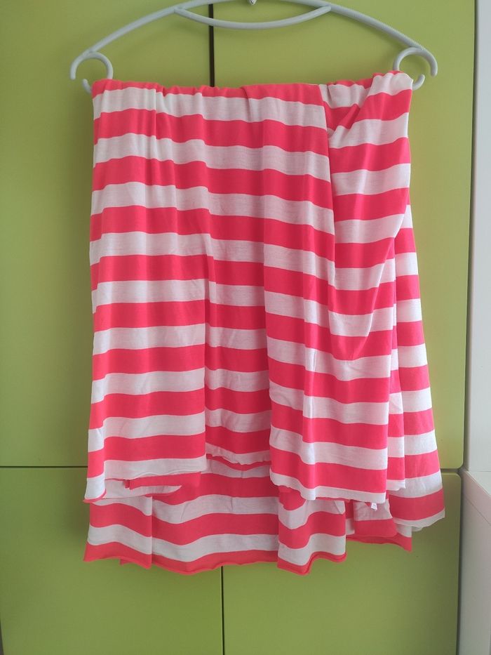 Grand tour de cou écharpe fluo