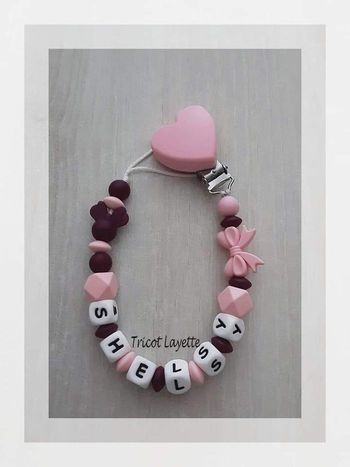 Attache tétine minnie