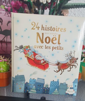 Livre 24 histoires pour attendre Noël avec les petits