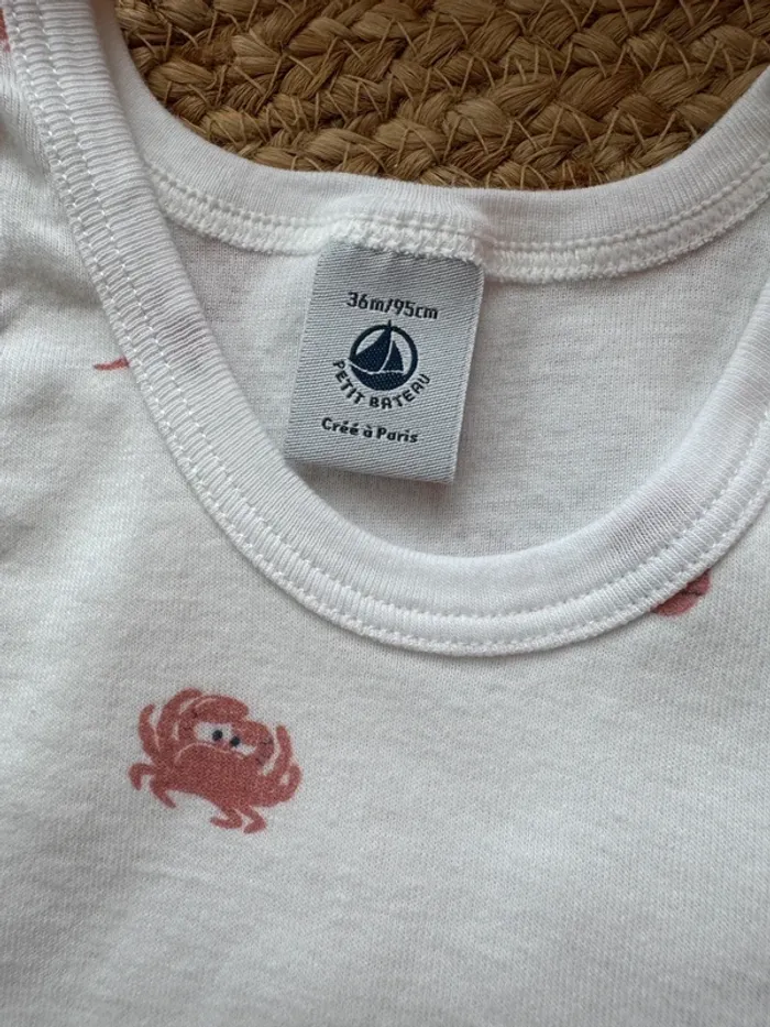 Body Petit Bateau été 3 ans - photo numéro 4