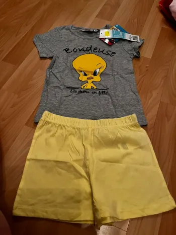Pyjama été fille 6 ans looney tunes