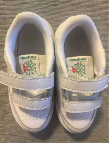 Reebok basket enfant garçon blanc neuf