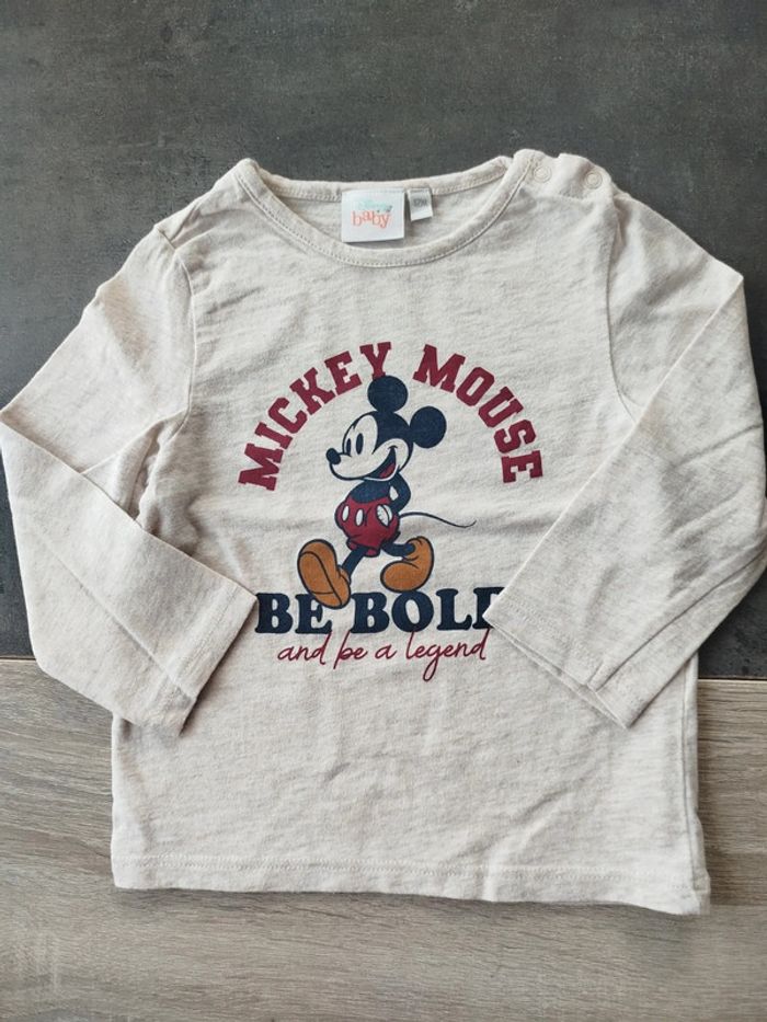 Tee shirt à manches longues bébé garçon 12 mois