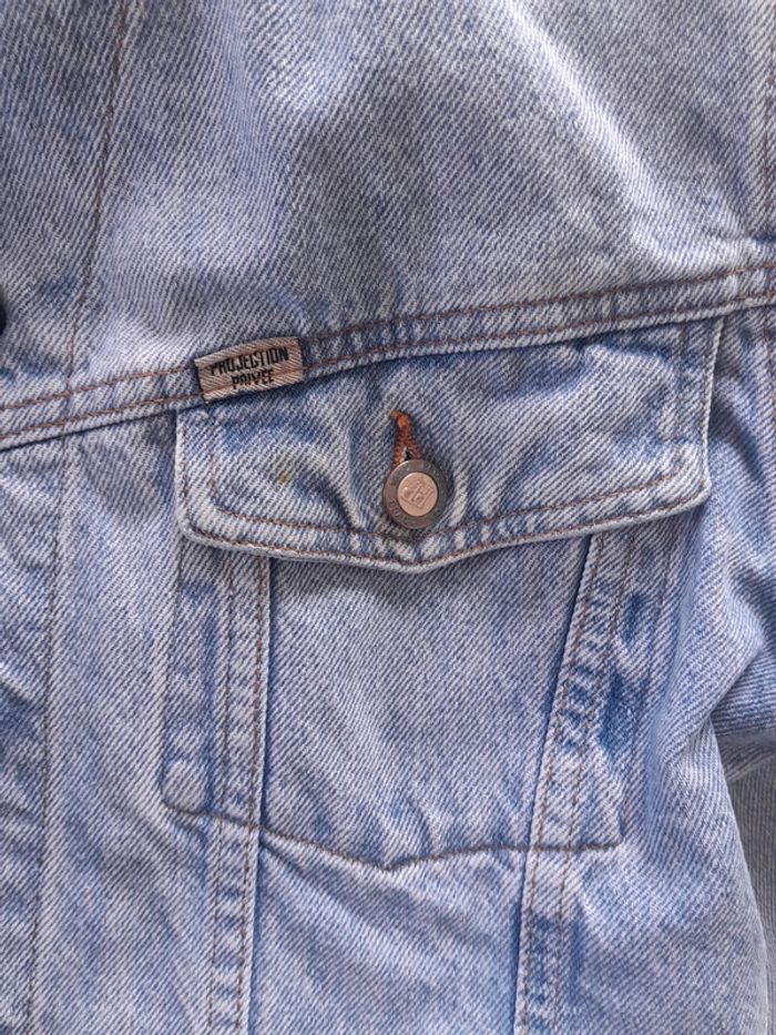 Veste en jean cintrée vintage Projection privée - photo numéro 4
