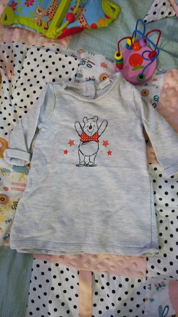 Robe hiver Winnie Disney 6 mois