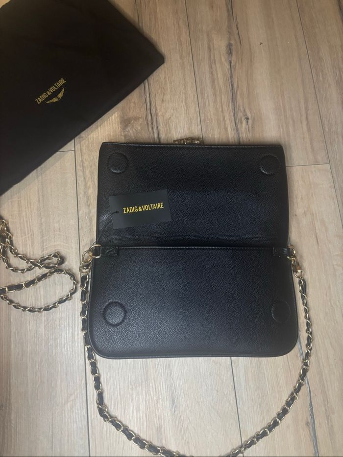 Sac zadig & voltaire doré - photo numéro 5