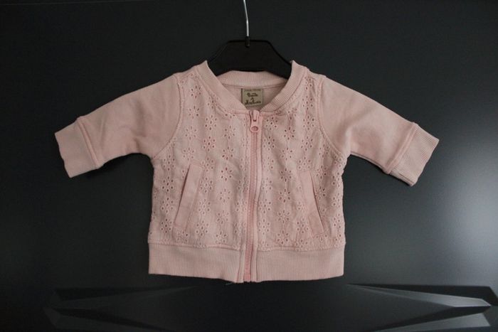Veste zippée taille 3 mois 60 cm