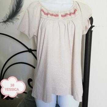 Tee shirt ample femme.38/M..