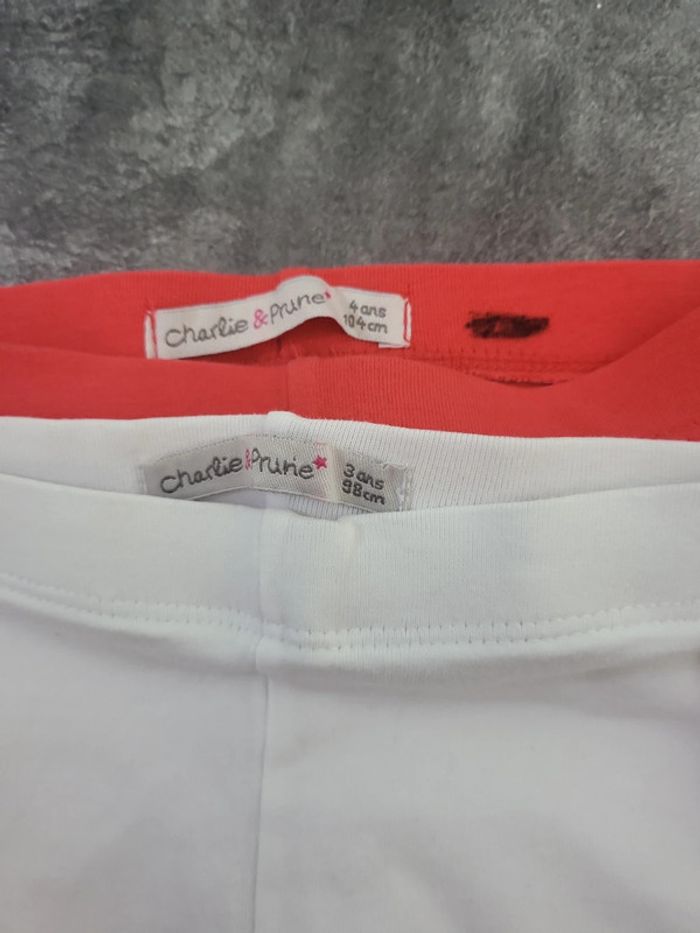 Lot 2 corsaires fille 3 ans charlie et prune très bon état - photo numéro 3