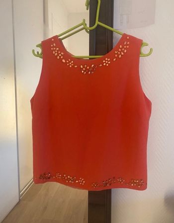 Top morgan avec strasses