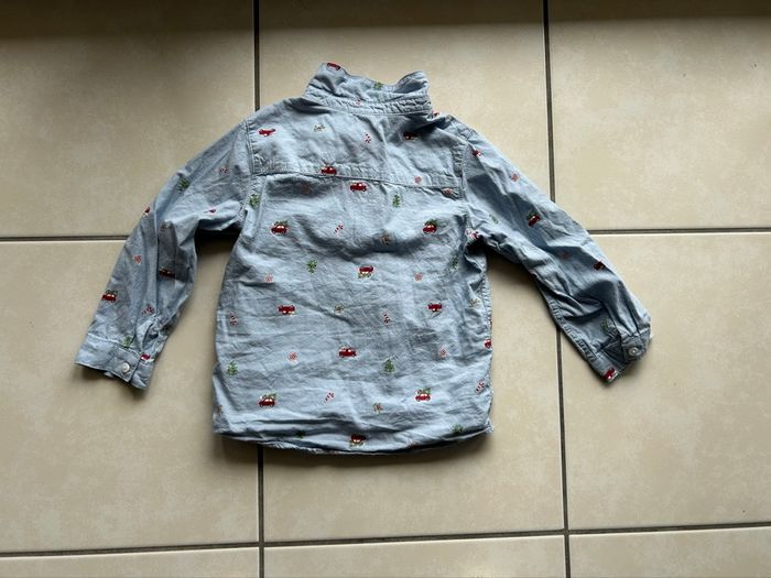 Chemise en coton Noël 3-4 ans H&M - photo numéro 5