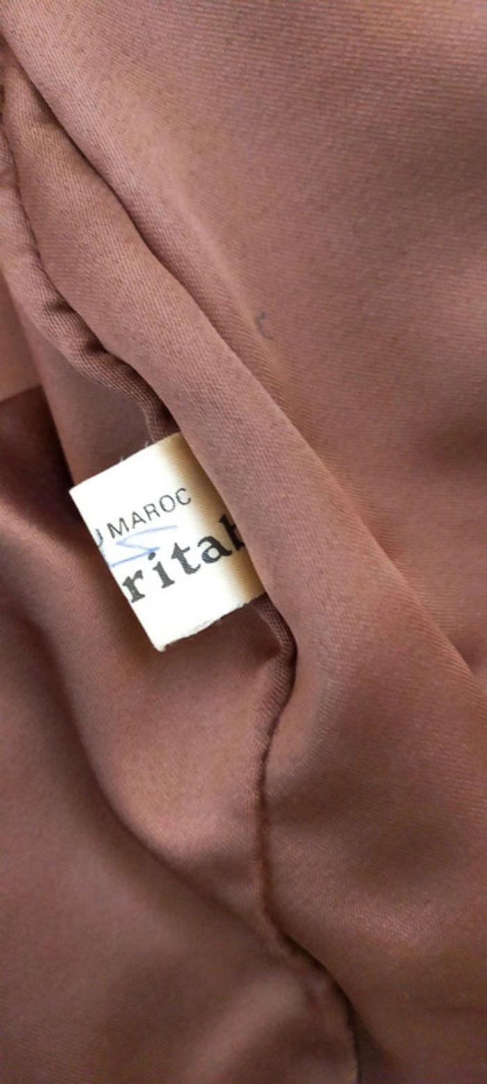 Blouson femme en cuir véritable . Taille 40 - photo numéro 4
