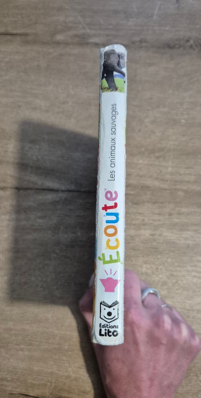 Livre sonore Les animaux sauvages - photo numéro 8