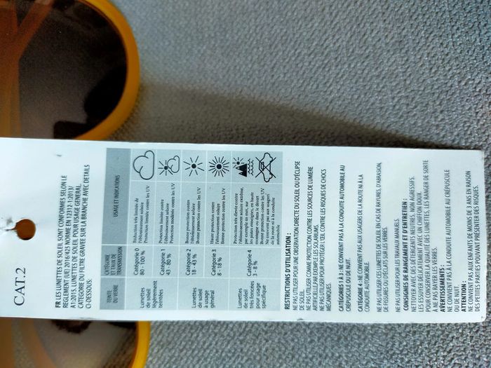 Lunettes de soleil rondes – Jaune solaire - 2 exemplaires - photo numéro 7
