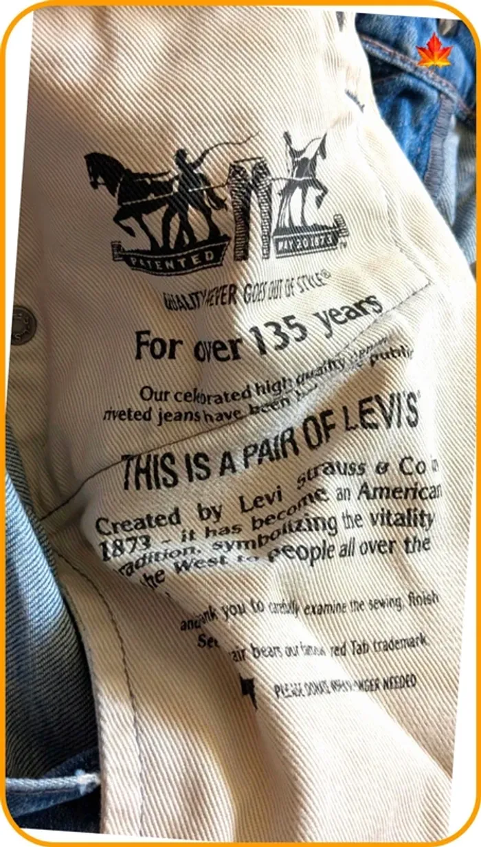 Jeans Levi's 508 destroy homme 40 - photo numéro 9