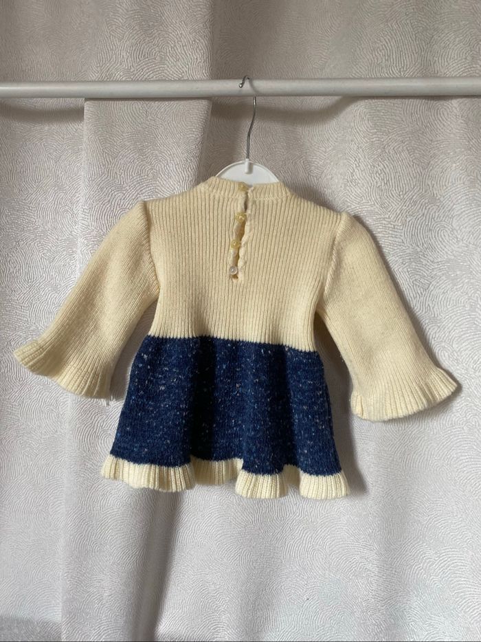Robe d'hiver vintage 3 mois Ozona - photo numéro 3