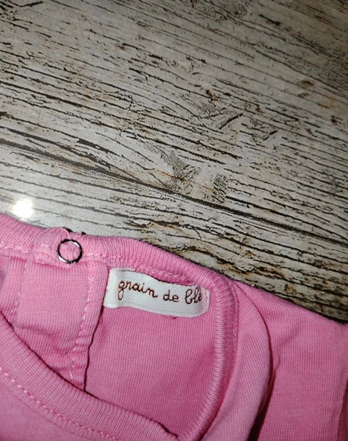 Joli t-shirt manches courtes été fille 3 mois - photo numéro 4