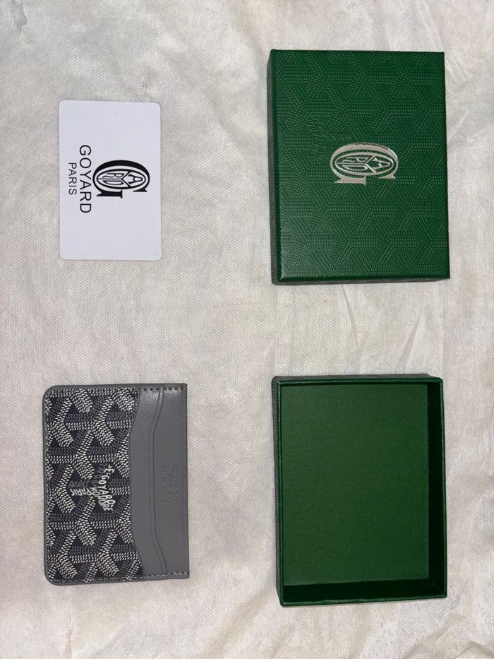 Porte carte goyard gris - photo numéro 2