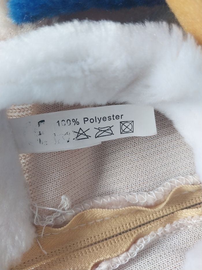 Combinaison déguisement peluche 2-3 ans – 80 cm - photo numéro 4