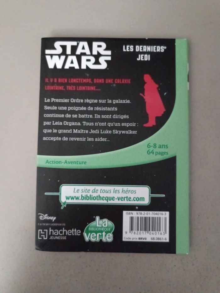 La bibliothèque verte Star Wars les derniers Jedi. Numéro 8 - photo numéro 2