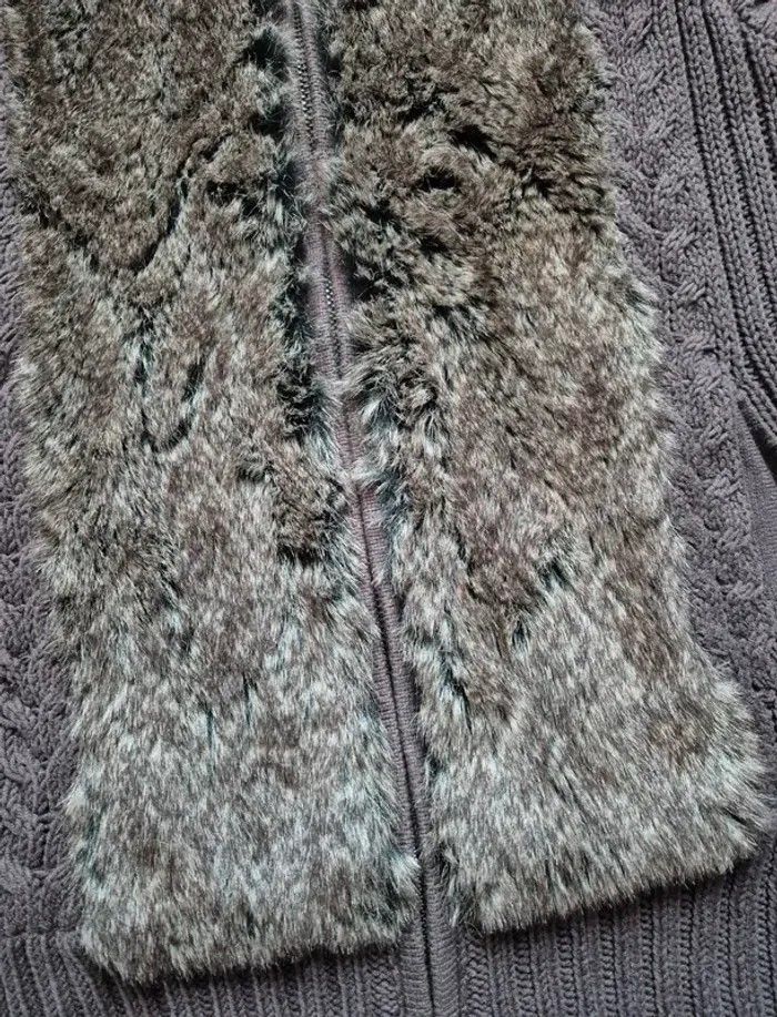 Gilet sans manche fourrure cecil - photo numéro 4