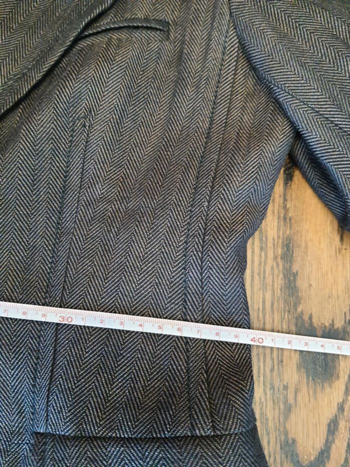 Jolie Pardessus Bruphils taille 38 marron/noir - photo numéro 16